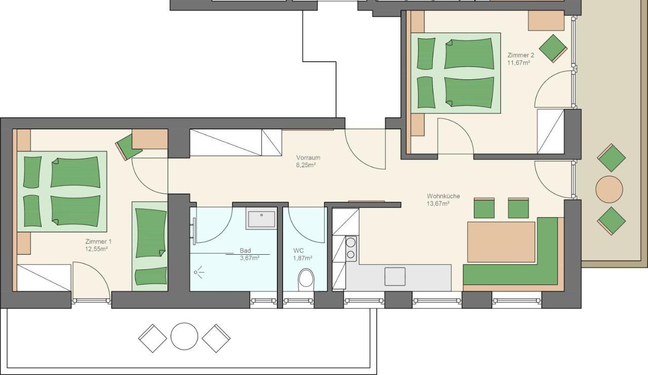 Ferienwohnung Stockhambauer Kleinarl Exterior foto